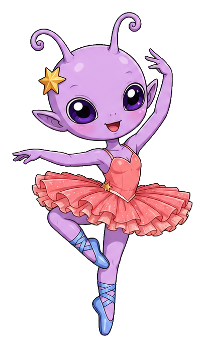 Preview for Anime Alien Creature Sticker