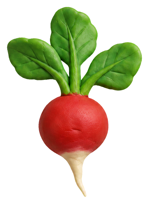 Preview for Clay Garden Vegetables Radish