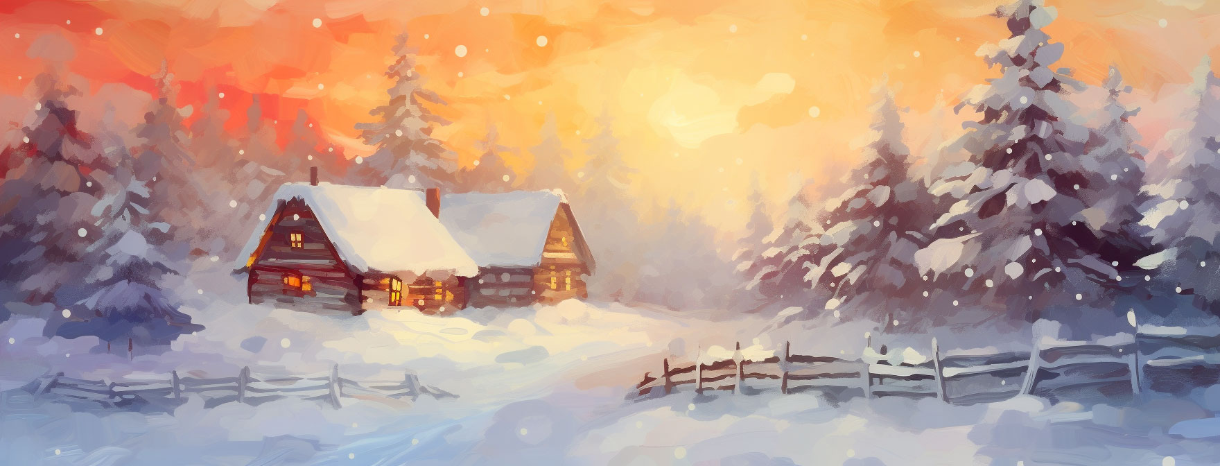 Preview for Winter-cabin-serenity-christmas-cover-background-0e52a