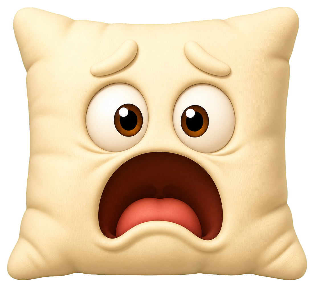 Preview for Screaming Pillow Sticker