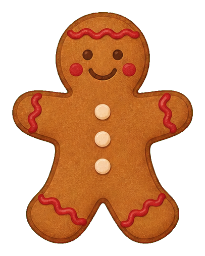 Preview for Gingerbread Person Sticker
