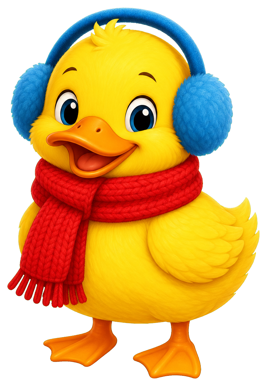 Preview for Winter Duck Sticker