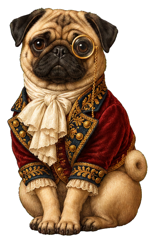 Preview for Monocle And Cravat Pug