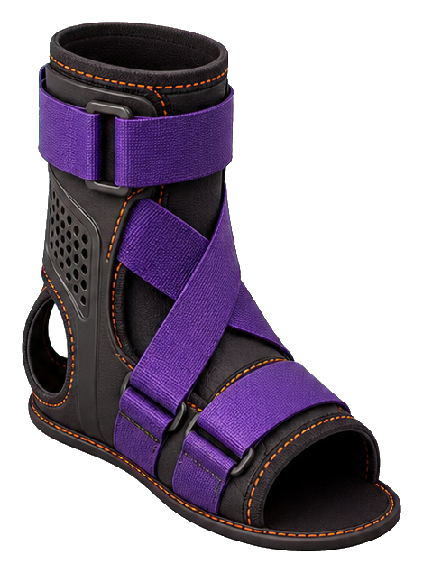 Preview for Black Ankle Brace Sticker