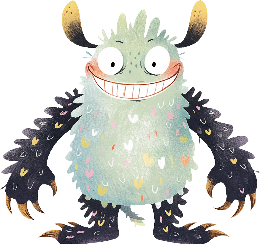Preview for Friendly-cartoon-monster-illustration-monsters-sticker-32d36