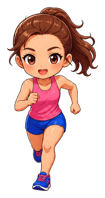Preview for Kawaii Runner Sticker