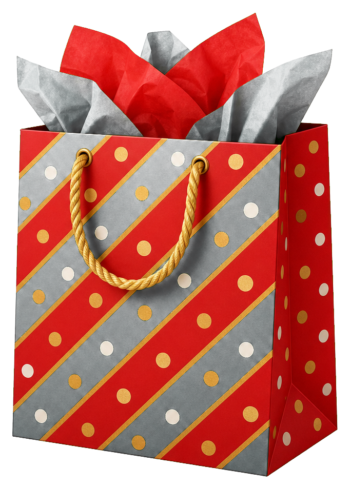 Preview for Christmas Gift Bag Blank Sticker