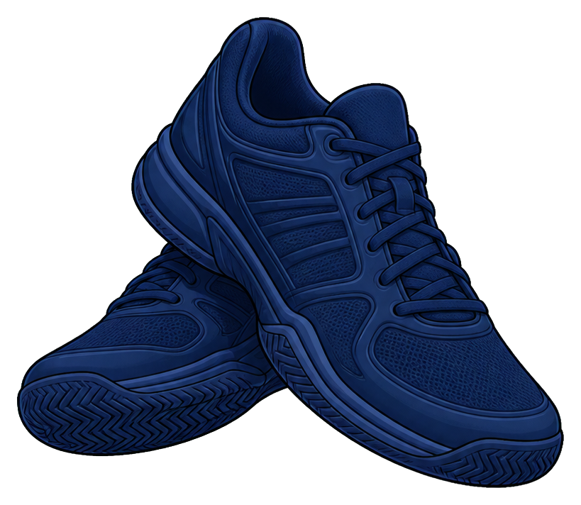 Preview for Navy Tennis Shoes Sticker