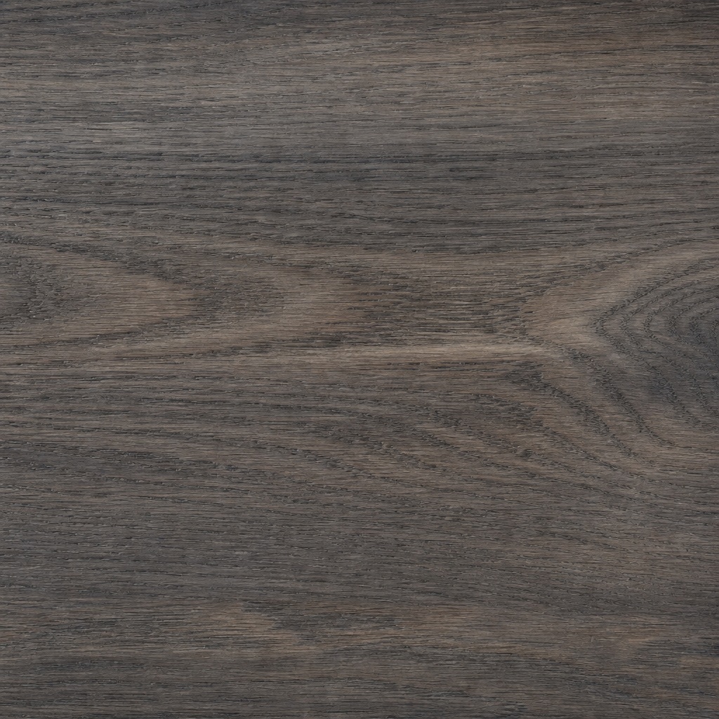 Smoked gray oak wood plank texture with visible grain and soft saw marks