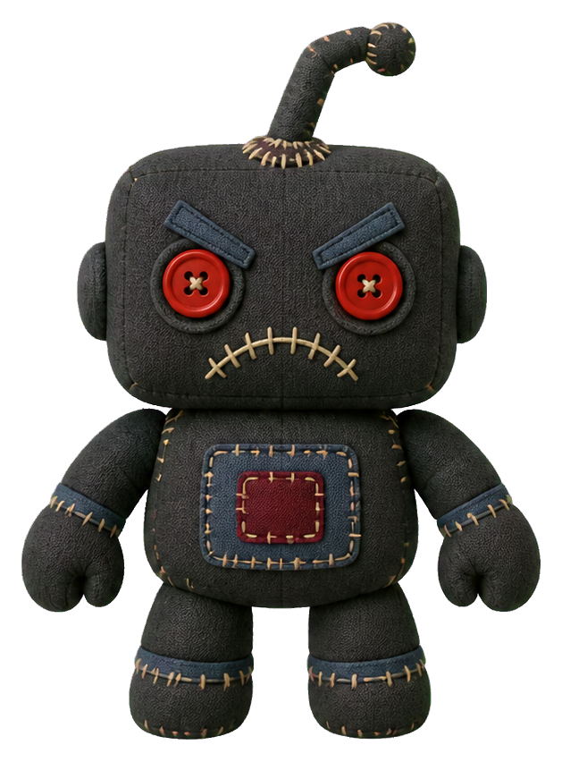 Preview for Plush Nightmare Robot Sticker