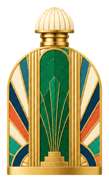 Preview for Art Deco Perfume Bottles Gold Arch