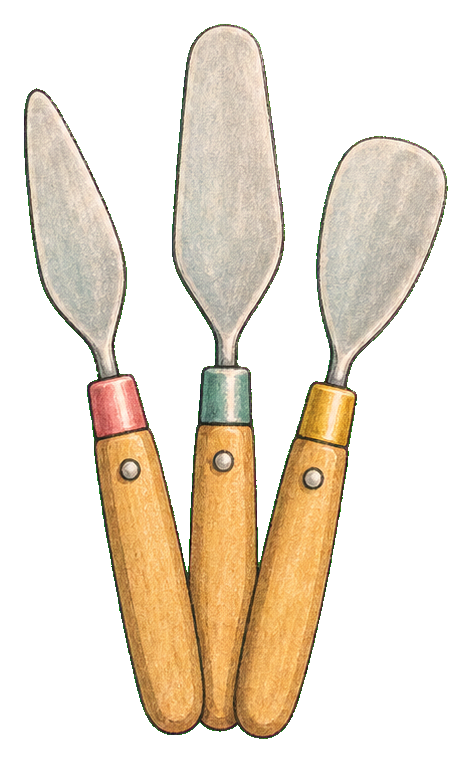 Preview for Palette Knife Set Sticker