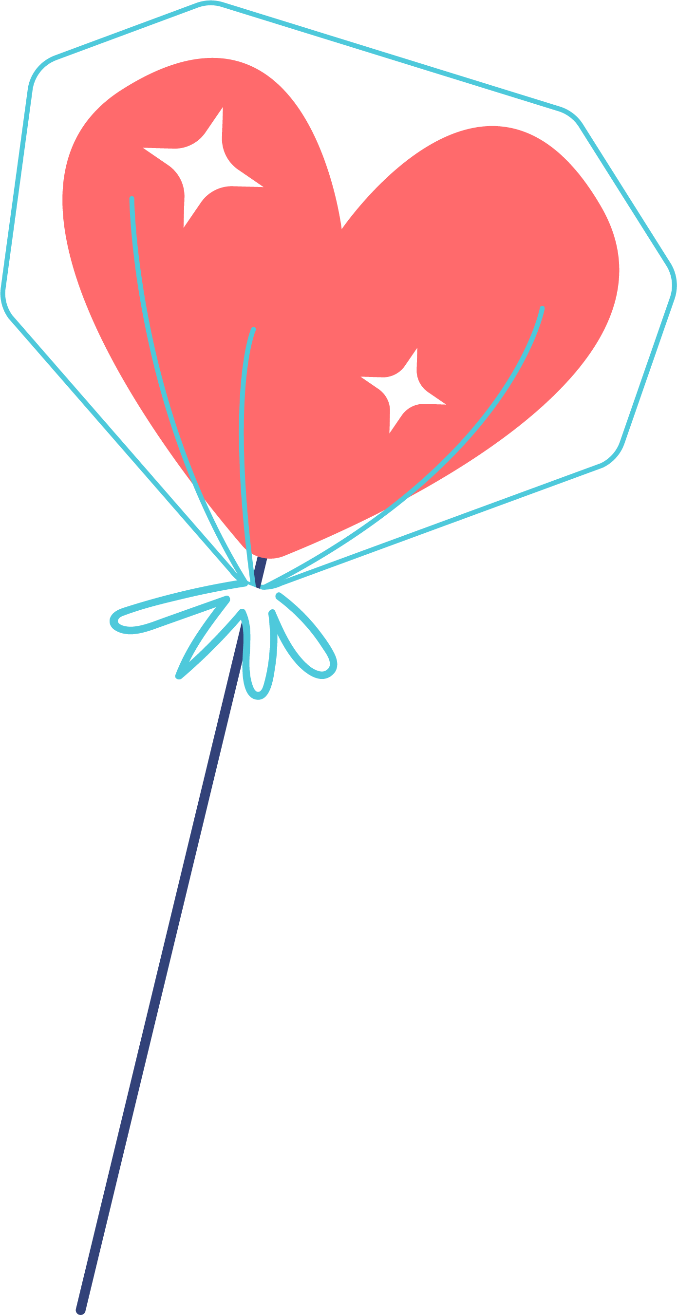 Preview for Heart-shaped-balloon-illustration-cute-love-sticker-1ed5c
