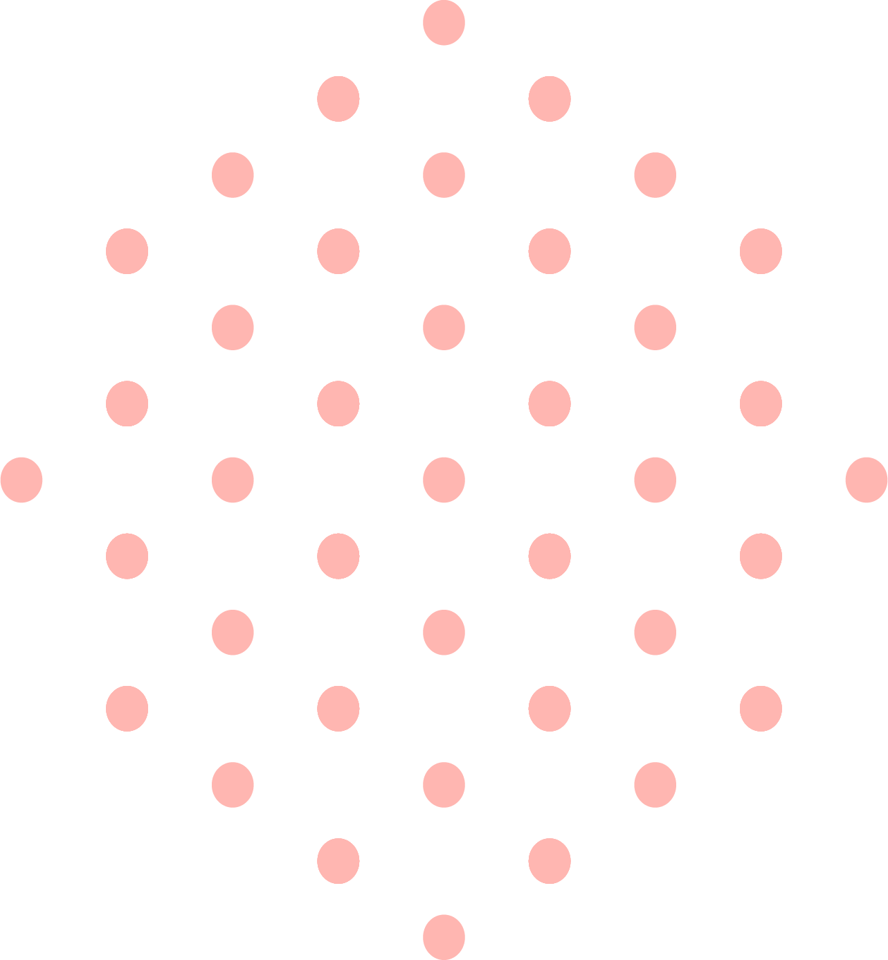 Preview for Pink-dots-diamond-pattern-love-design-sticker-10cb1