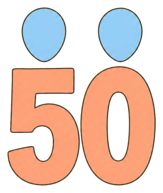 Preview for 50 Pastel Balloon Number Sticker
