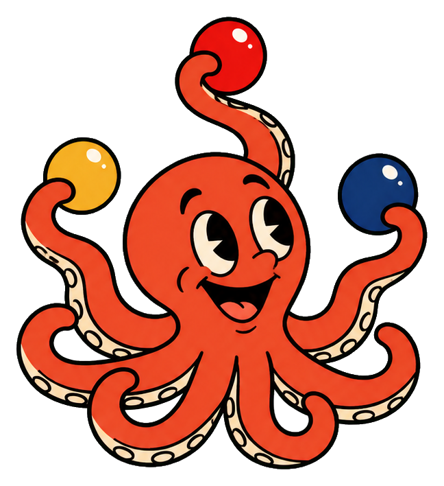Preview for Octopus Juggling Balls