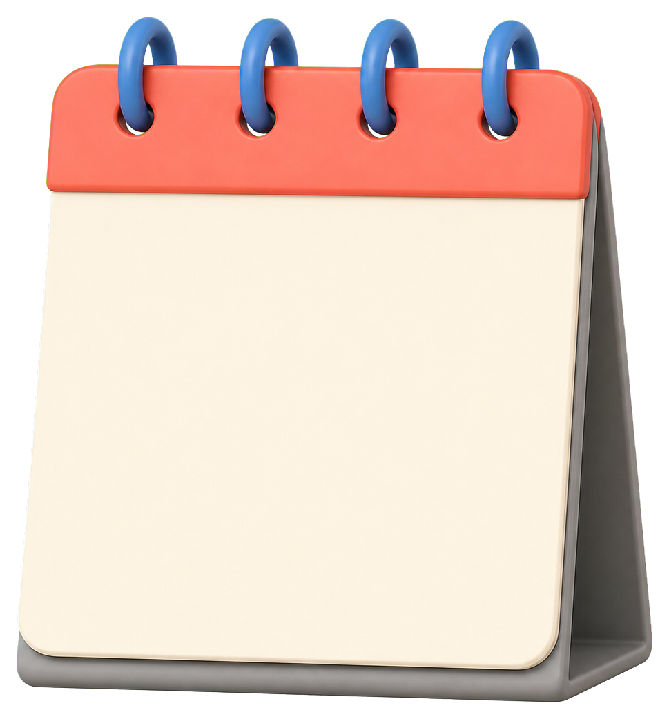 Preview for Calendar Sticker Graphic For Office Designs