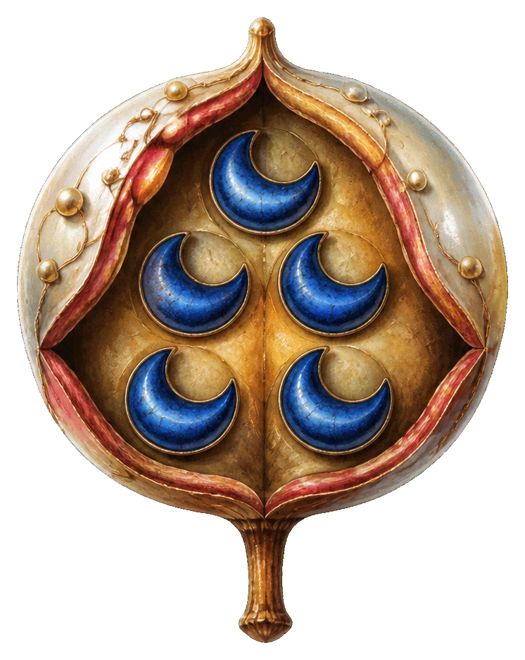 Preview for Moon Seed Pod Sticker