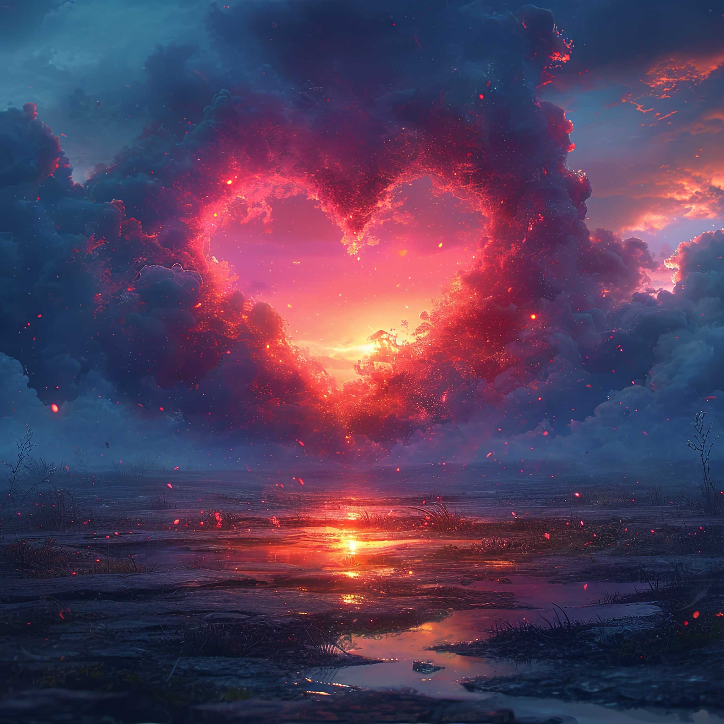 Preview for Heart-shaped-sunset-landscape-love-background-b62ca