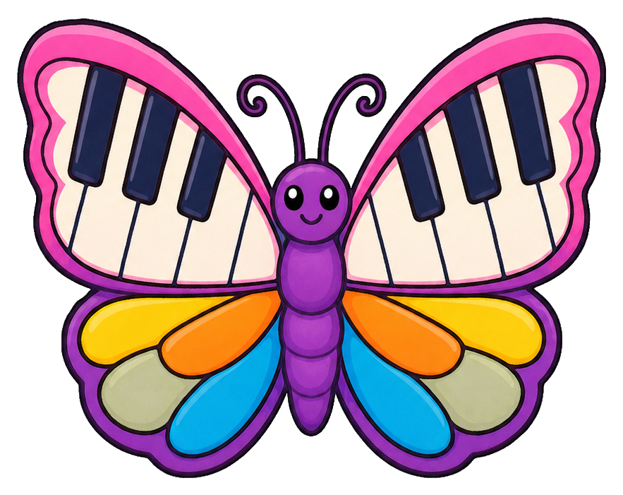 Preview for Butterfly Keyboard Sticker Graphic