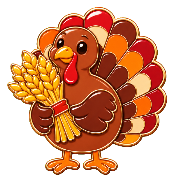 Preview for Turkey With A Wheat Sheaf