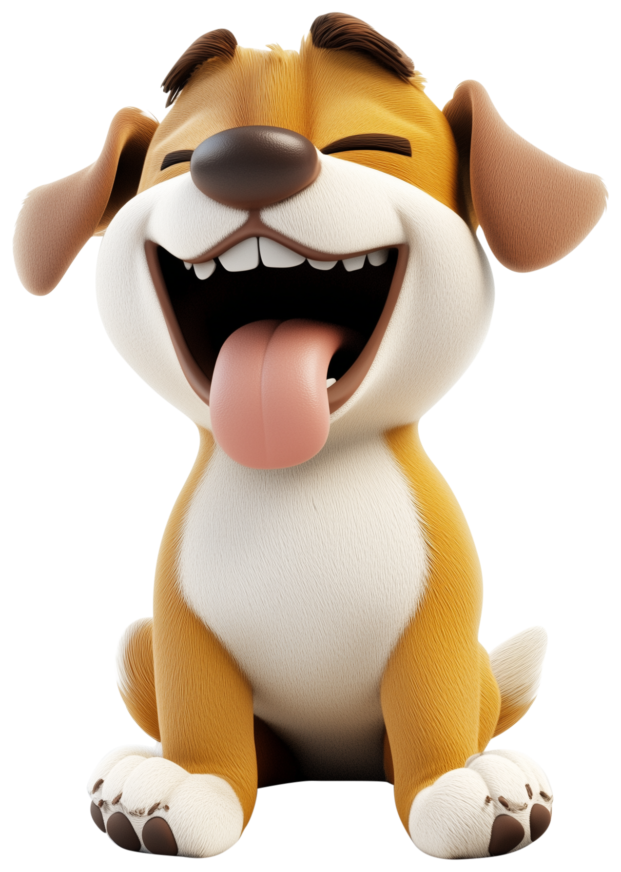 Preview for Cute Dog Emoji Sticker For Photo Designs