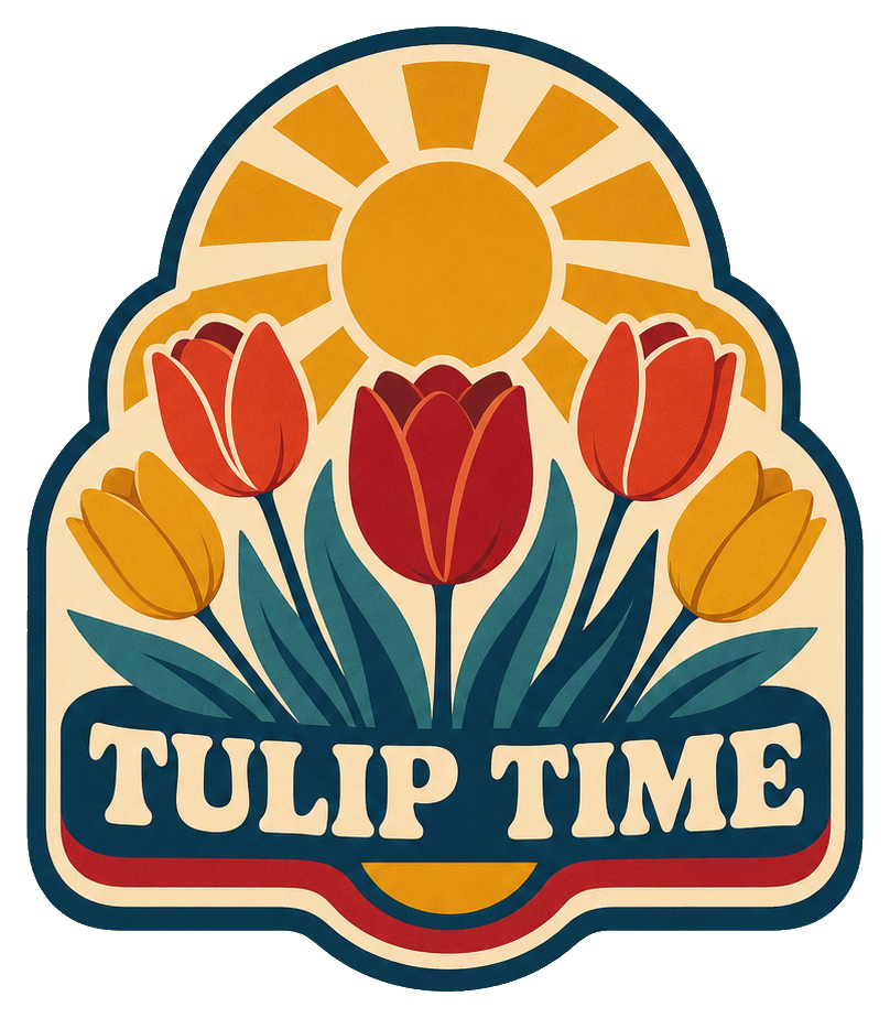 Preview for Tulip Time Retro Sticker Graphic
