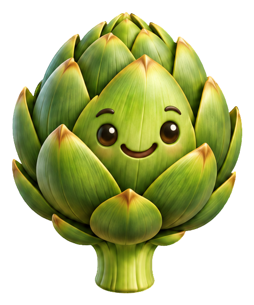 Preview for 3d Veggie Pals Artichoke Pal