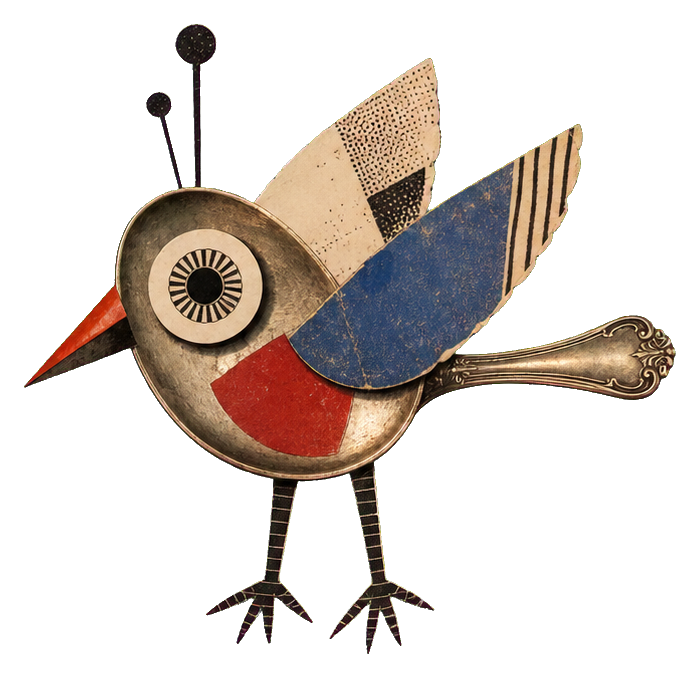 Preview for Spoon Bird Sticker