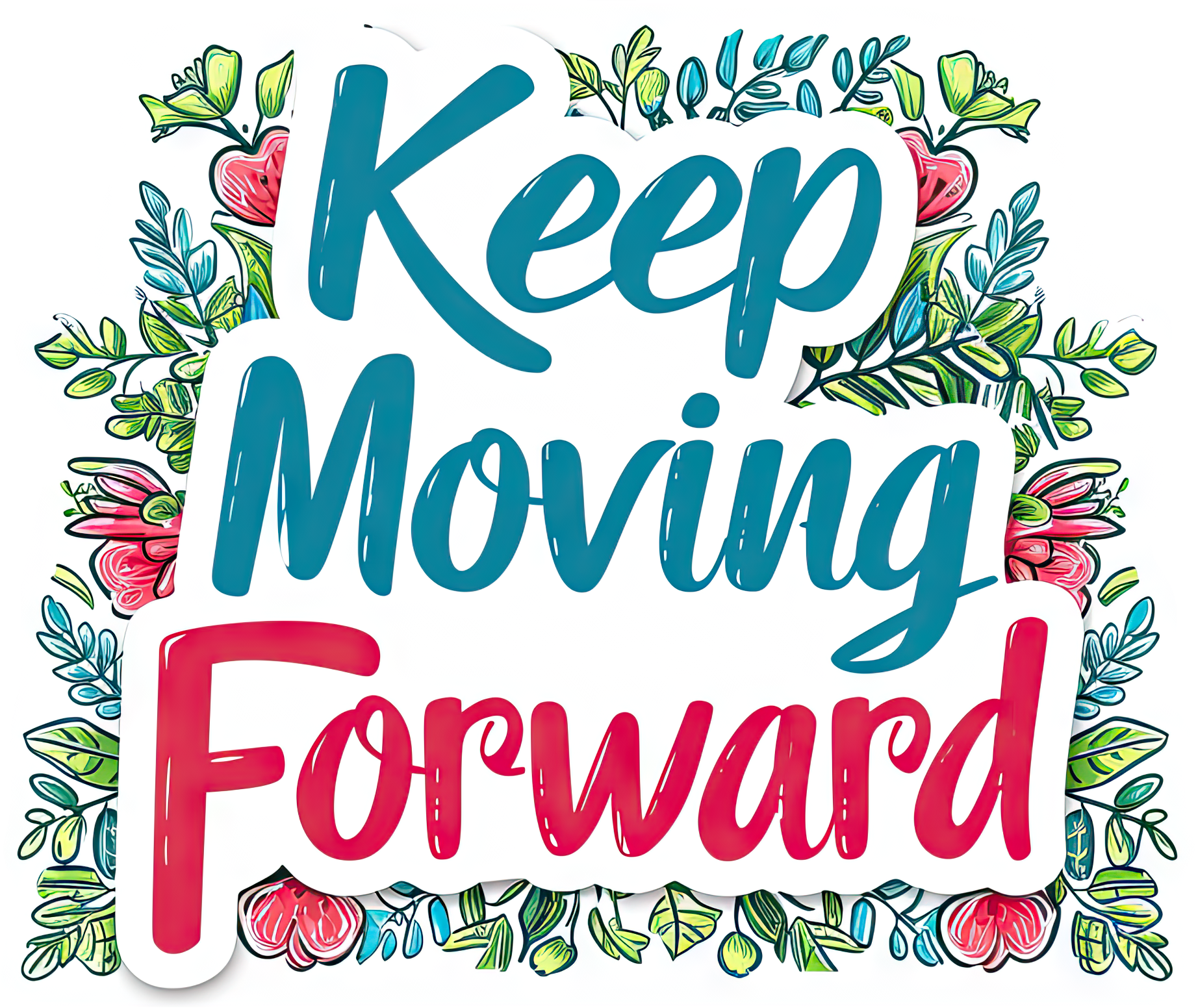 Preview for Keep-moving-forward-sticker-mlk-3f91c