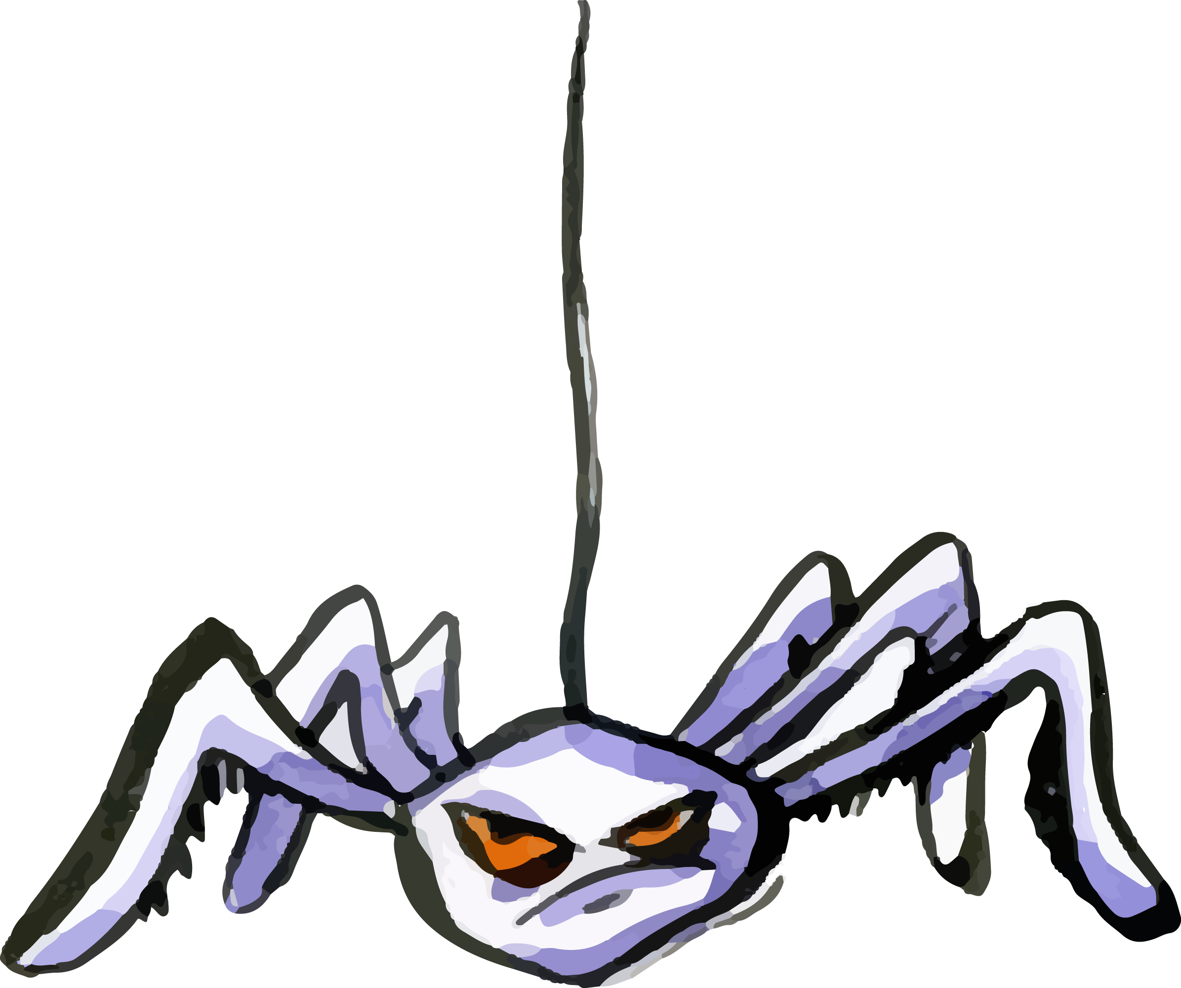 Preview for Cartoon-spider-illustration-spiders-sticker-f4e37