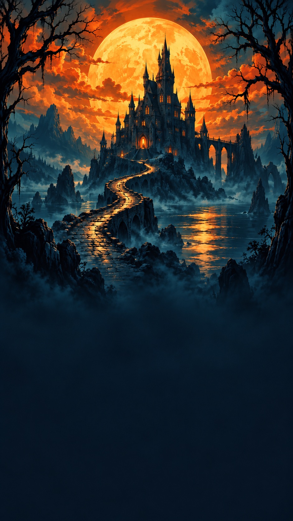 Preview for Cinematic Haunted Castle Tall Story Background