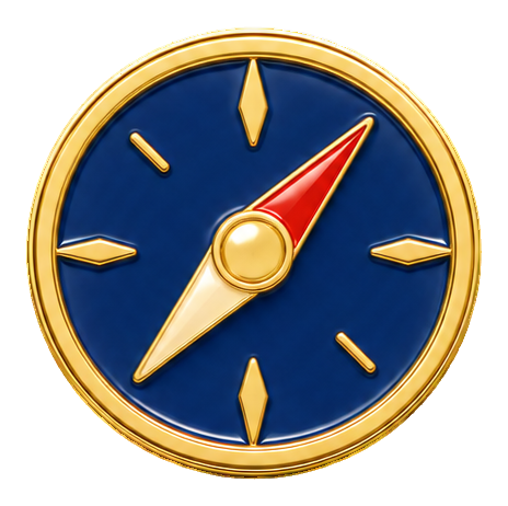Preview for Enamel Camping Gear Compass