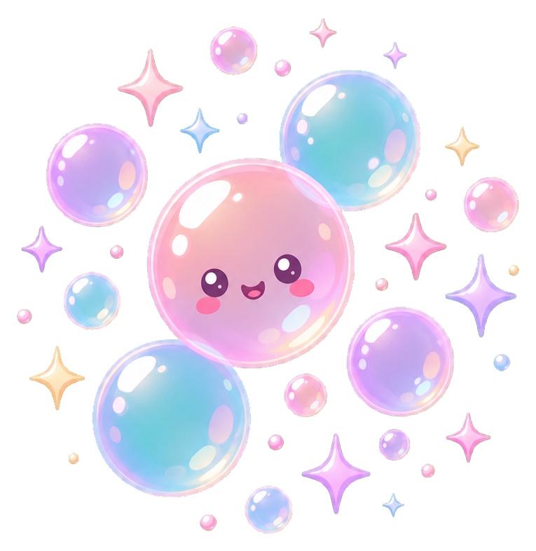 Preview for Bubble Sparkles Sticker