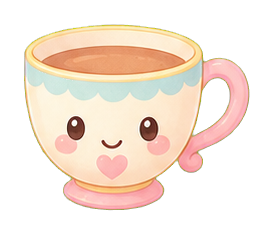 Preview for Happy Teacup Kawaii Sticker