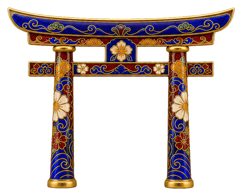 Preview for Cloisonne Torii Gate Sticker