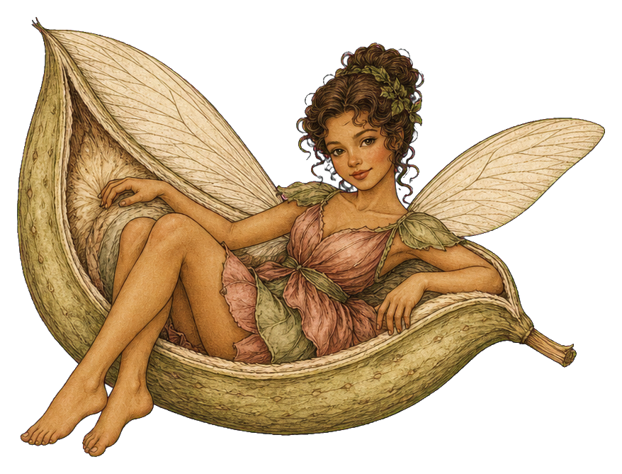 Preview for Milkweed Pod Fairy Sticker