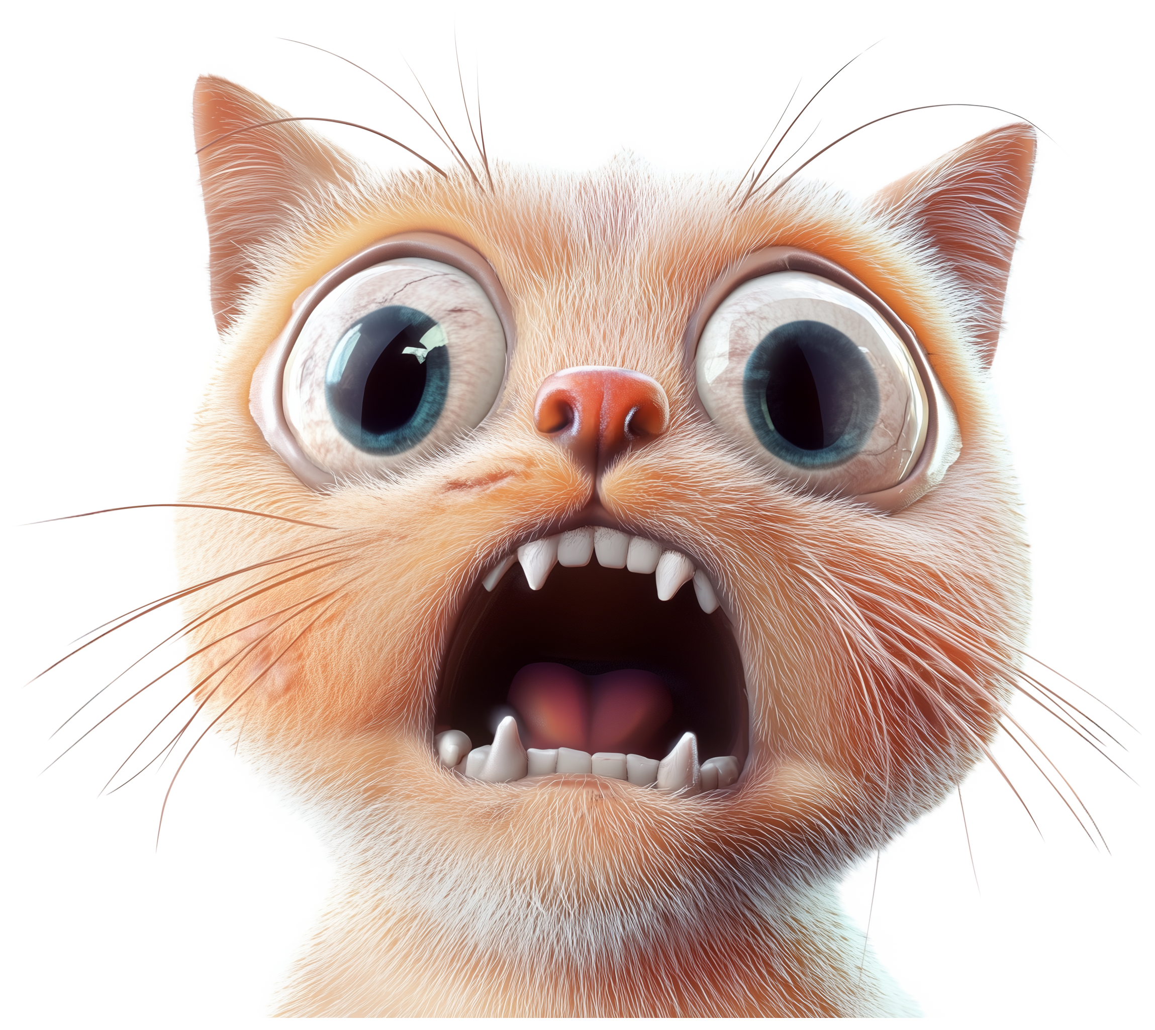 Preview for Cute Cat Emoji Sticker For Designs