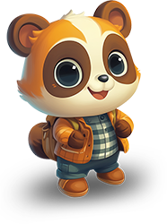 Preview for Cartoon-raccoon-character-design-sticker-0a50d