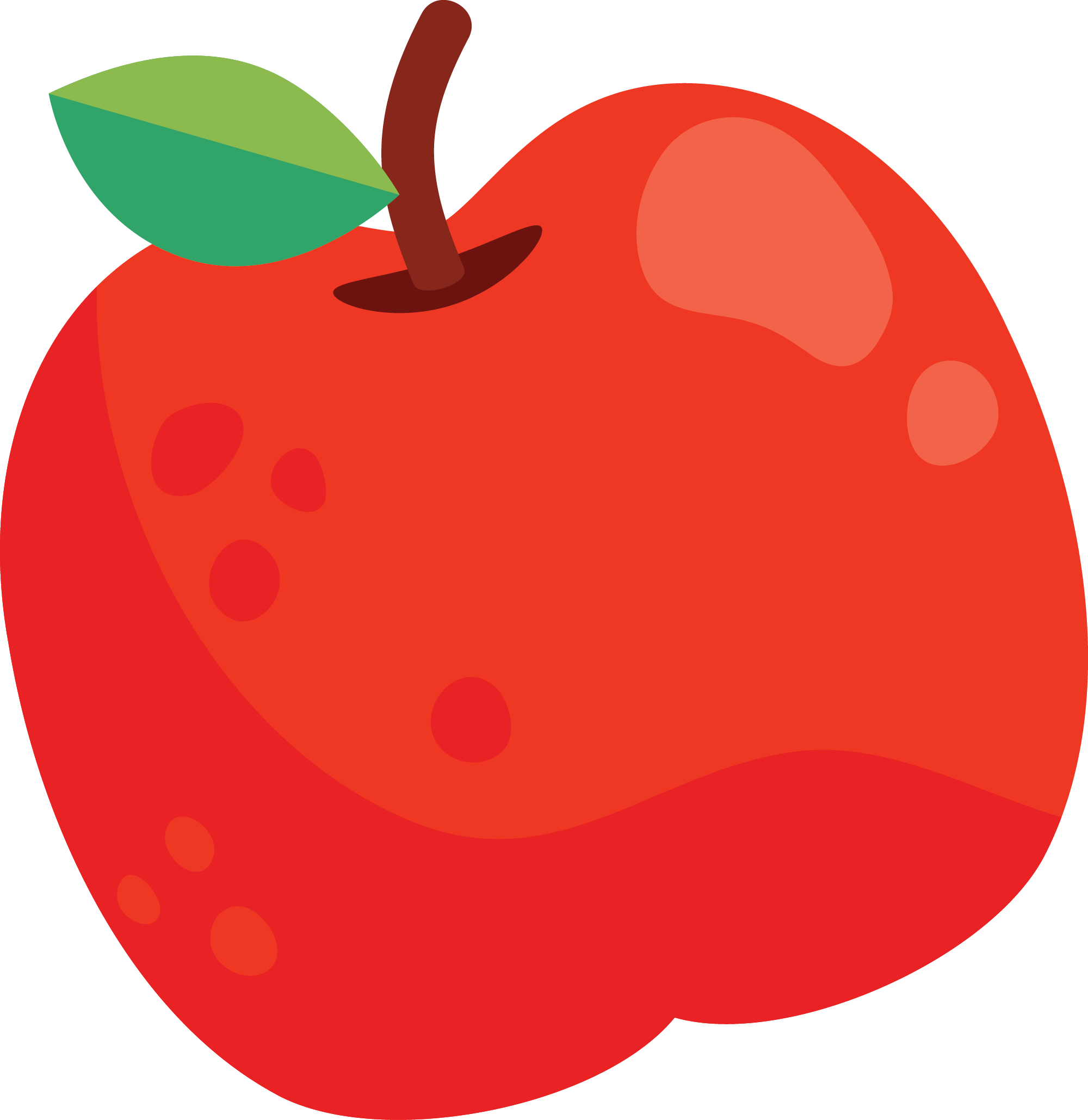 Preview for Cartoon-red-apple-illustration-back-to-sticker-20181
