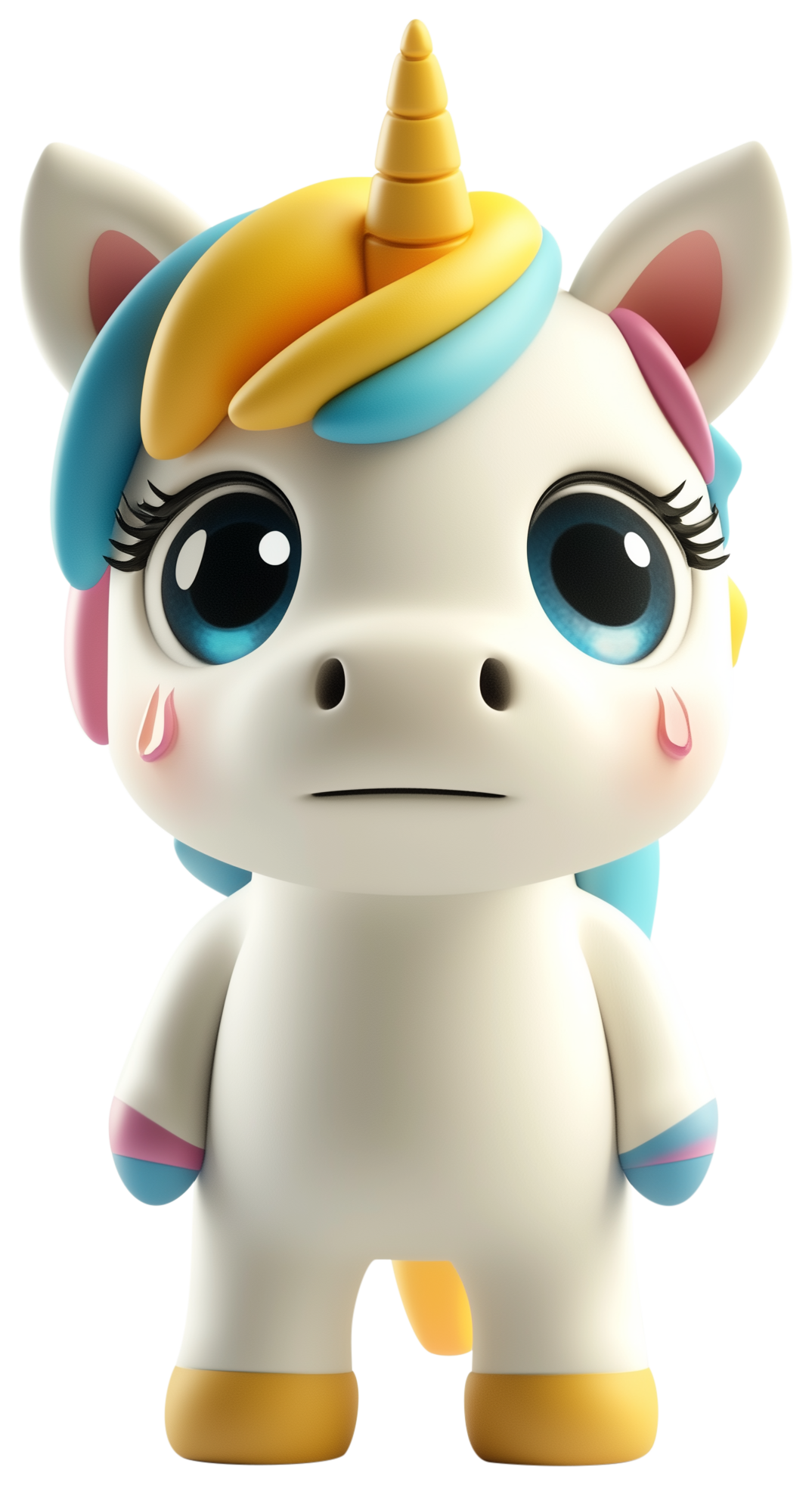 Preview for Cute Unicorn Emoji Sticker