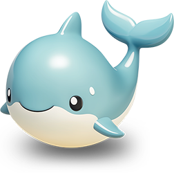 Preview for Cute-cartoon-whale-illustration-animal-sticker-d8129