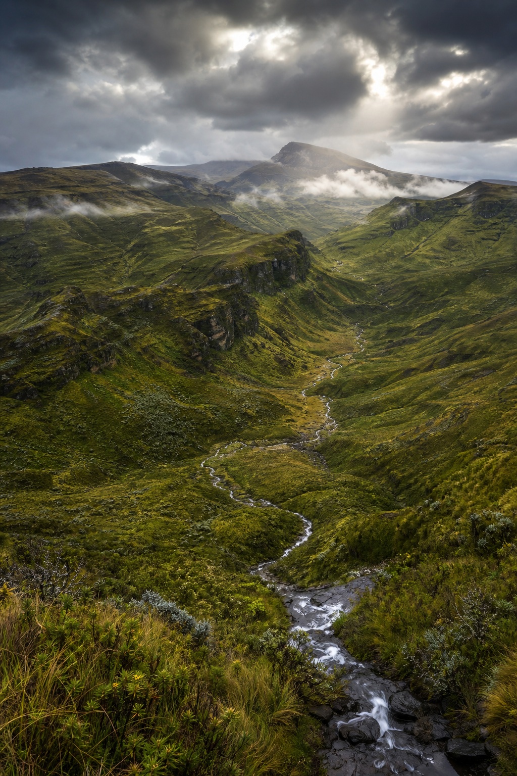 Preview for Volcanic Highlands Landscape Background