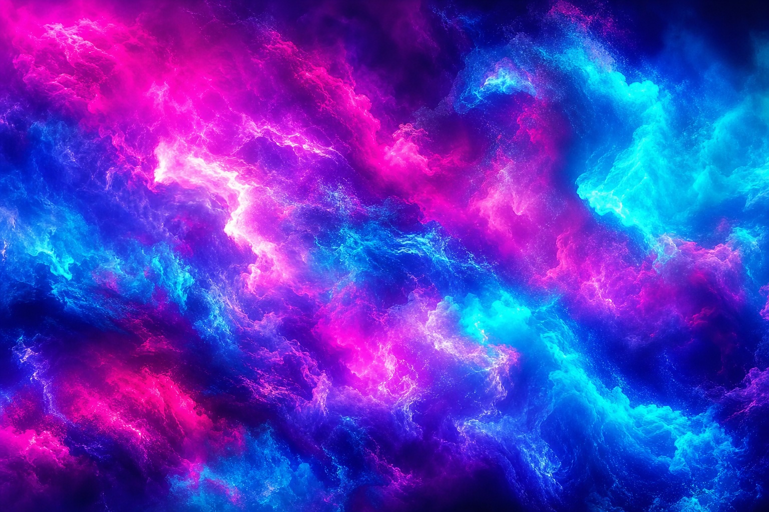 Preview for Magenta Cyan Neon Mist Background