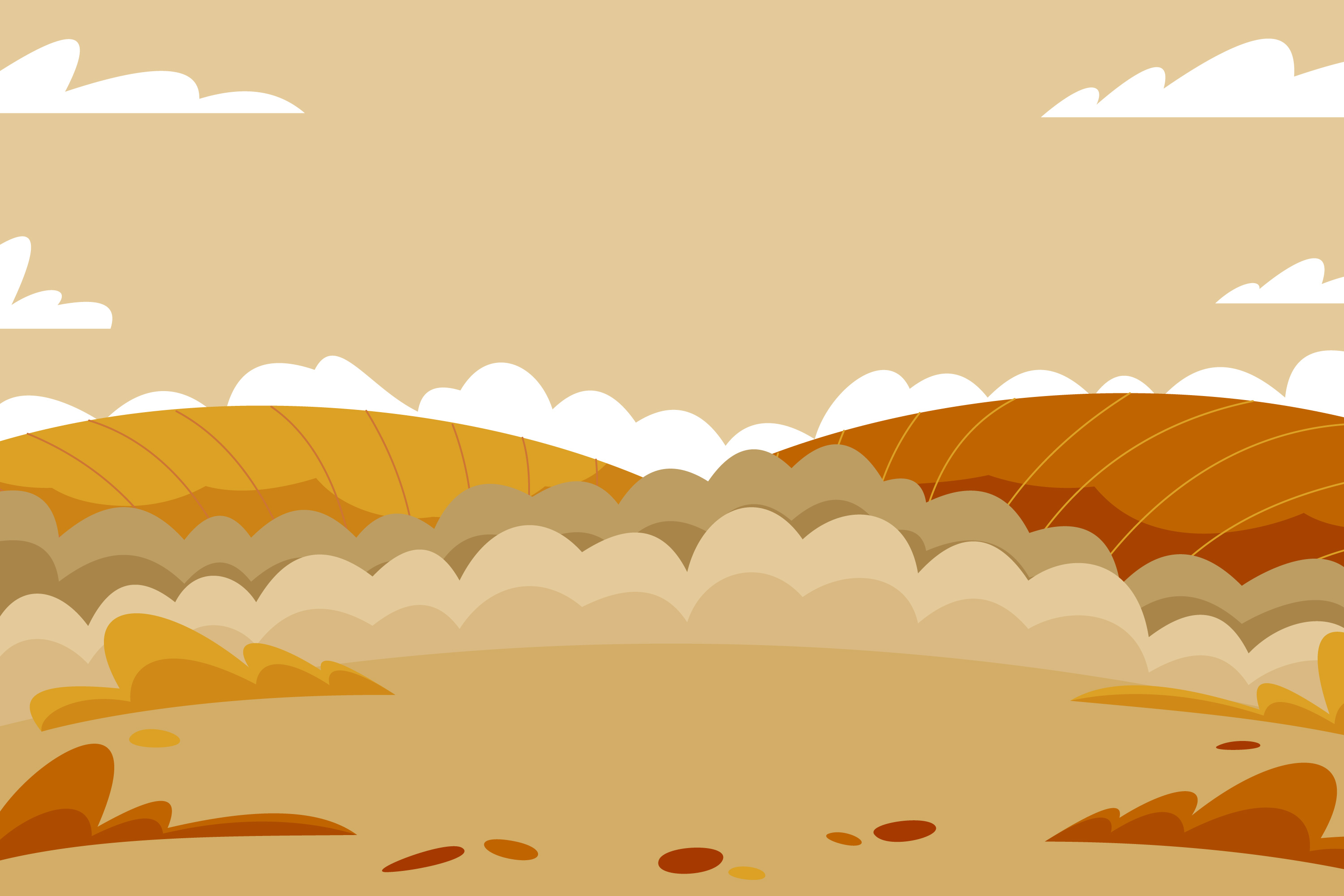 Preview for Desert-landscape-illustration-fall-background-4d9ae