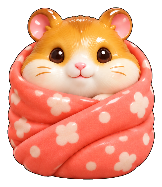 Preview for Toy Hamster Blanket Burrito