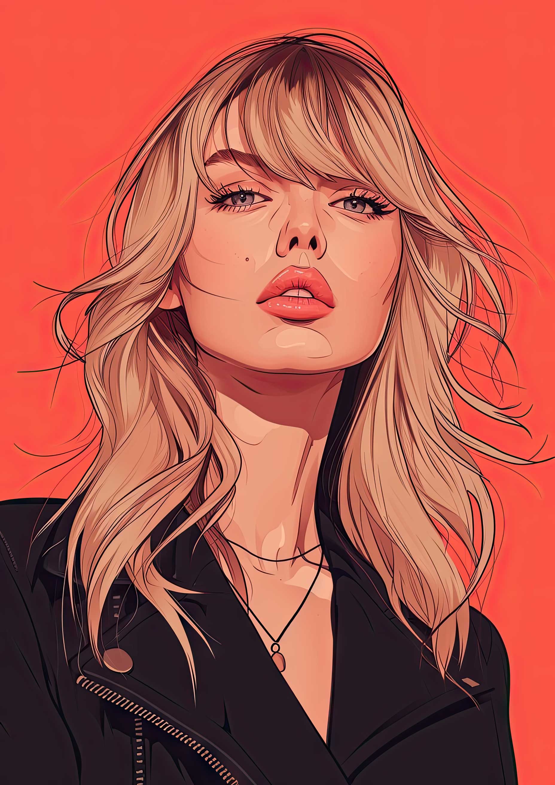 Preview for Blonde-woman-illustration-celebrities-background-02547