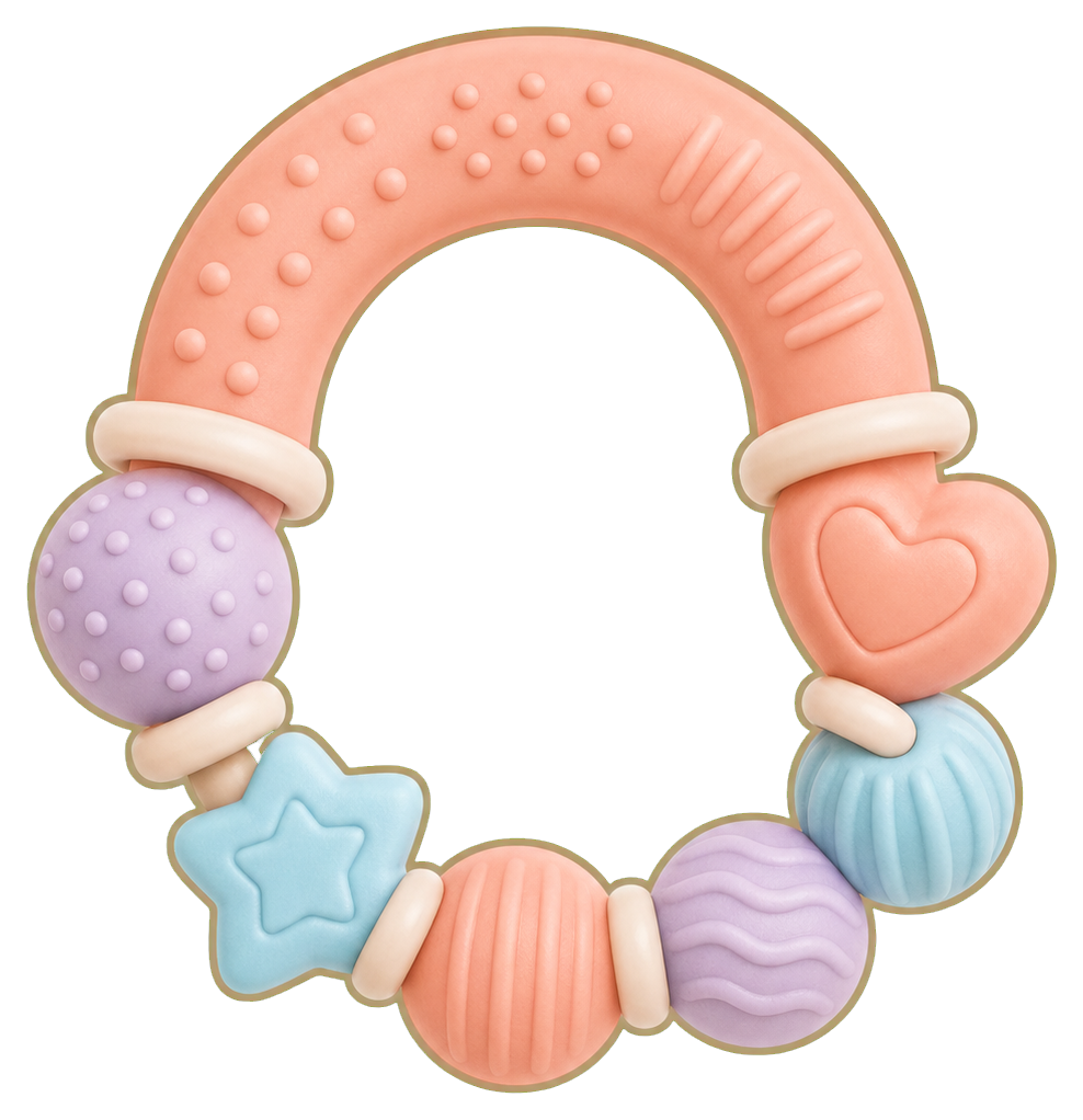 Preview for Baby Teething Ring Sticker