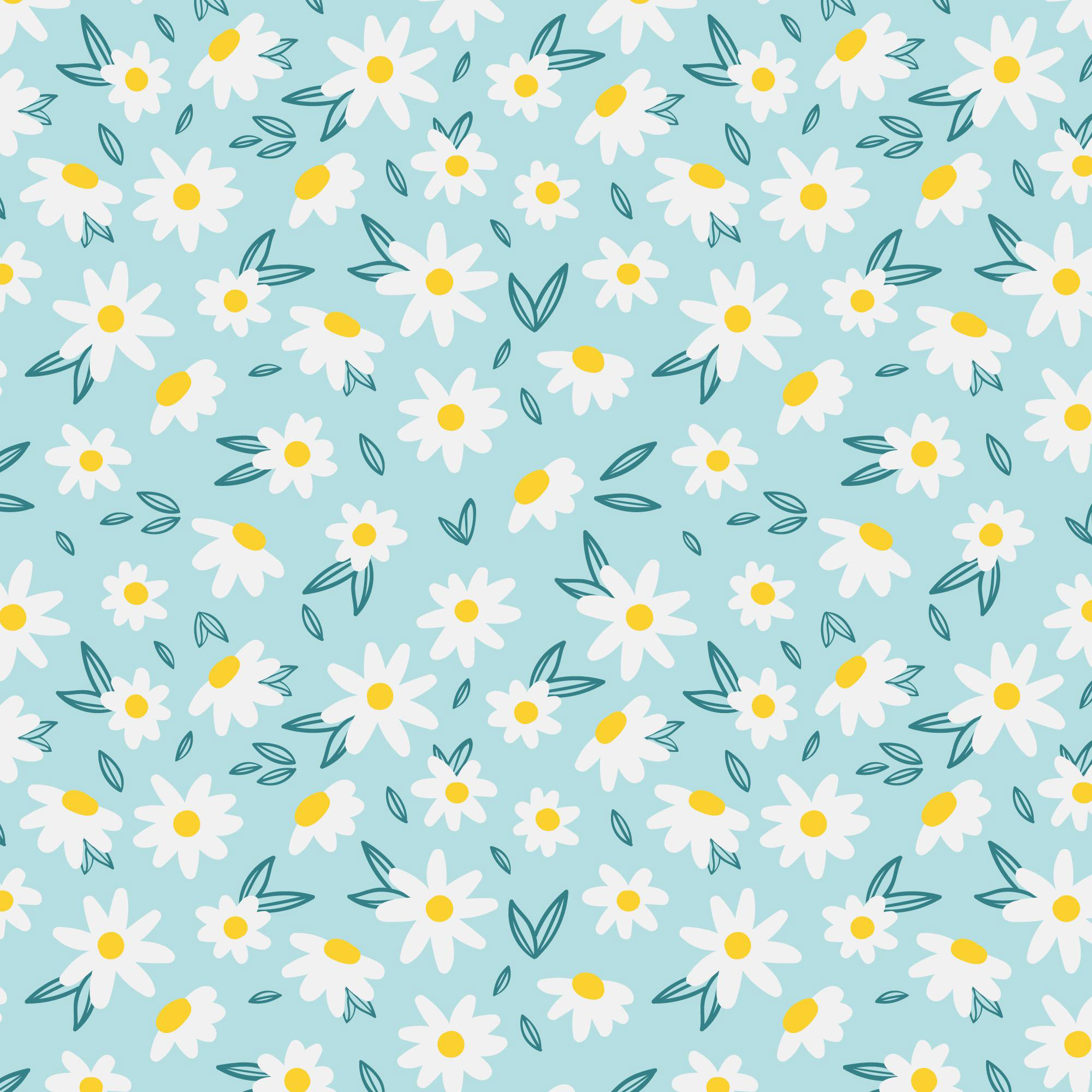 Preview for Daisy-floral-pattern-spring-background-8beea
