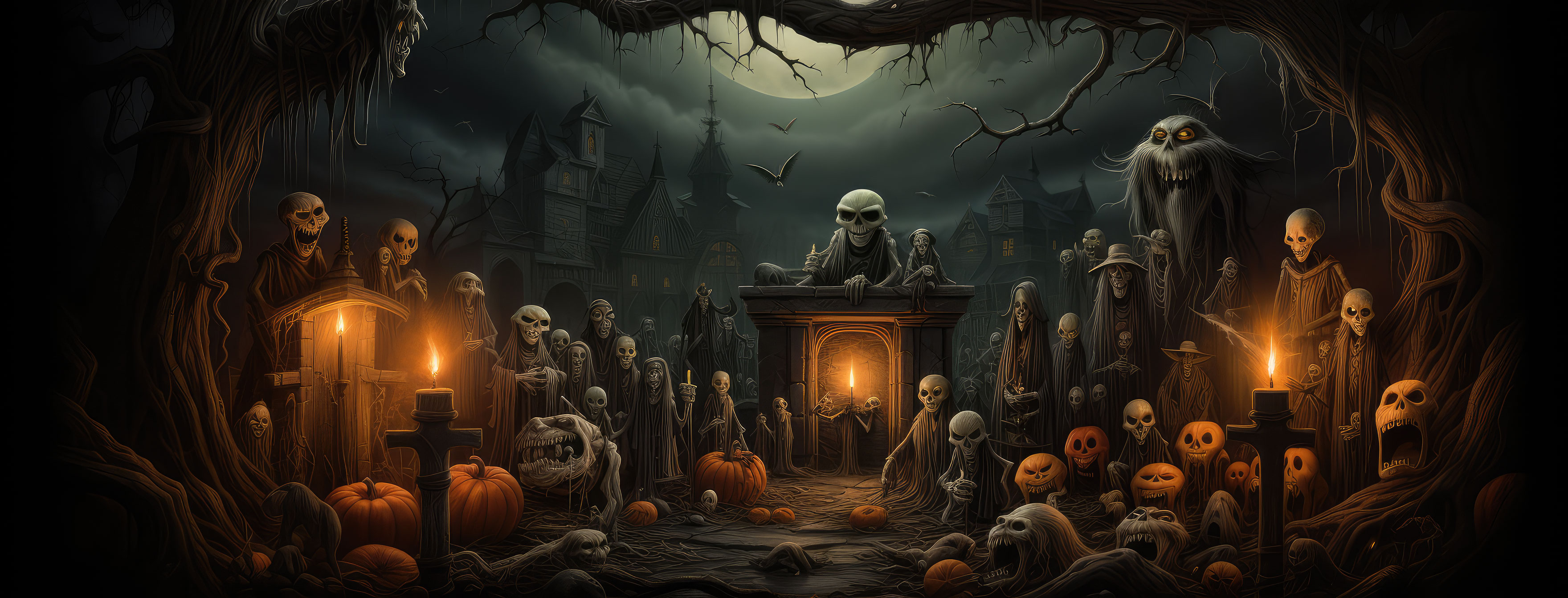 Preview for Halloween-spooky-night-scene-halloween-cover-background-2a249